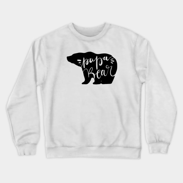 Papa bear Crewneck Sweatshirt by ales888